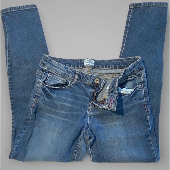 Aeropostale low-rise jeggings jeans low mid Sz 13/14 - Picture 13 of 13